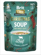 Brit Care Christmas Cat Soup Beef 75g