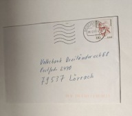 Koperta z obiegu. Briefmzentrum . 04698
