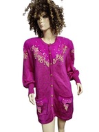 Suzanne Köhler sweter vintage viskoza angora 40/42