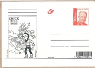 Belgia 2003, cp**, bajki, komiks CHICK BILL, król Albert