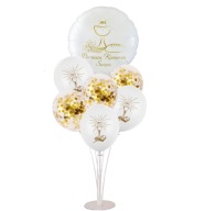 Balon biały zestaw balonów 1 szt.