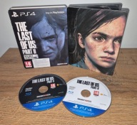 THE LAST OF US PART II 2 STEELBOOK - PLAYSTATION 4 PS4 KOMPLET