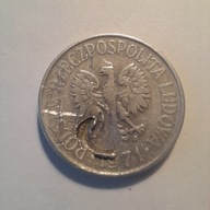 50 groszy,1971, destrukt.