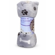 MIĘKKI KOC DLA PSA I KOTA 70×100–ciepły,przytulny ,Do LEGOWISKA i Na KANAPĘ