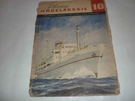 Plany Modelarskie nr 10 Statek pasażerski m/s SOBIESKI + Szybowiec WAŻKA