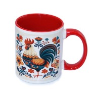 Kubek z nadrukiem folklorystyczny FOLK do kawy herbaty urodziny na prezent