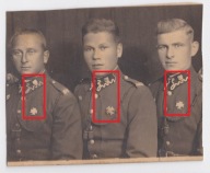 GRUDZI.ĄDZ .. 64 PUŁK PIECHOTY - ODZNAKI PUŁKOWE ODZNAKI NA PATKACH
