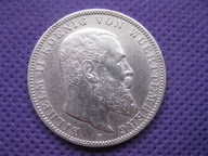 3 marki F 1909 - Wirtembergia - Ładna ! Gratis dostawa !