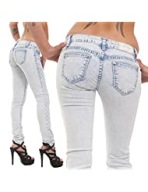 MISS RJ jeansy jeggins marmurki do 104 cm pas hit