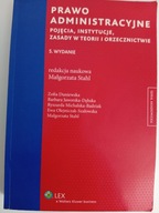 Prawo administracyjne Pojęcia Instytucje Zasady Małgorzata Stahl 5 wydanie