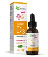 Suplement diety EkaMedica Witamina D3 Junior krople cytrynowe 30 ml