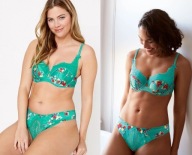 Śliczna markowa bielizna 3szt komplet M & S 7725P UK 36B EUR 80B dół EUR 38