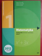 MATEMATYKA 1 podręcznik podstawa Pazdro