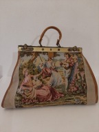 TOREBKA MIEJSKA GOBELINOWA VINTAGE w stylu francuskim PassedPossessions