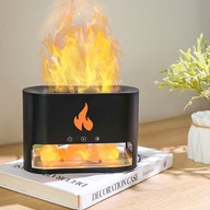 NAWILŻACZ POWIETRZA KOMINEK LAMPKA NOCNA EFEKT PŁOMIENIA LED DYFUZOR SÓL