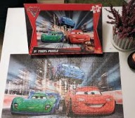 Puzzle 260 elem. AUTA duże elementy po ułożeniu 60x40 cm