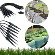 KROPLOWNIKI PATYKOWE DO OGRODU ZRASZANIA SYSTEMU NAWADNIAJĄCEGO 70CM 25.SZT