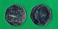 Isle of Man - 50 pence "1963 Pierwszy rajd Manx" - 2024r