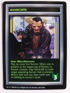 Handcuffs SHADOWRUN UNDERWORLD