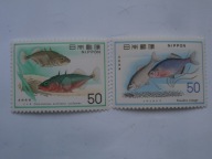 Japonia - Ochrona przyrody - ryby - Mi.1296- 97 **