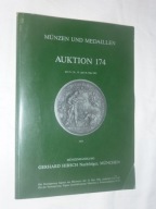 Katalog aukcyjny monet i medali 174 aukcja 1992 rok