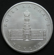 Niemcy 5 marek 1987 - Berlin ratusz - stan 1/2