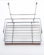 Półka chrom na reling kuchenny 24,5x18,5X15,5cm