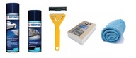 Zestaw środek do usuwania naklejek + środek do czyszczenia szyb BERNER