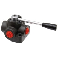 Zawór ręczny 4-drożny centralnie otwarty G3/4"140L