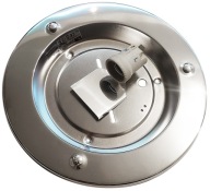 Plafon okrągły BRILLIANT MIRAMAR 7 x 28 cm Lampa Oprawka Chrom [bez szkła]