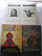 Kod Leonarda Da Vinci Anioly i demony Zaginiony symbol Inferno Dan Brown