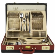 ZESTAW SZTUĆCOW NA 12 OSÓB + WALIZKA Karl Hausmann ERIS 72 el.