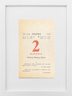 KARTKA Z KALENDARZA 1985-12-02 ORYGINAŁ W RAMCE, PREZENT NA 40 LAT