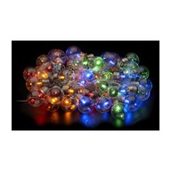 Dekoracyjny łańcuch lampek LED 12,2 m 50 żarówek 9 trybów wyłącznik czasowy