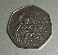 Wyspa Man 50 pensów 2020r. Piotruś Pan - Pan Smee BCM