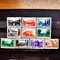 ZSRR Mi. Nr.1371-1380 1949r. Uzdrowiska ZSRR