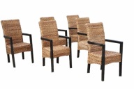 Krzesło Ogrodowe Rattanowe