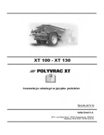 Sulky POLYVRAC XT 100, XT 130 - instrukcja obsługi rozsiewacza PL