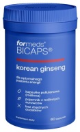 ForMeds Bicaps Korean Ginseng żeń-szeń koreański 60 kapsułek wegańskich