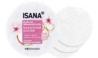 ISANA PŁATKI KOSMETYCZNE DO DEMAKIJAŻU OCZU NASĄCZONE OLEJEM 50szt.