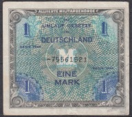 Niemcy 1 Marka 1944 Rosenberg 201d (druk ZSRR)