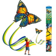 DUŻY LATAWIEC DLA DZIECI MOTYL KOLOROWY EFEKT 3D 1.5 95X63CM LATAWCE