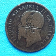 Włochy 5 centesimi 1861r.