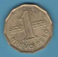 (1UR19) Urugwaj 1 nowe peso, 1977