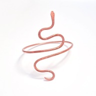 Opaska na ramię lub przedramię z miedzi.