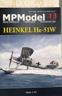 MPModel13 samolot HEINKEL HE-51W