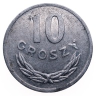 10 groszy 1978 | Destrukt - niedobita litera "Y" | 0041/25