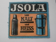 Jsola - termosy - zalepka reklamowa