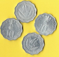 INDIE 10 Paise 1974 r. FAO