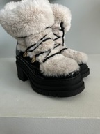 Śniegowce z kożuchem lakierowane roz. 37